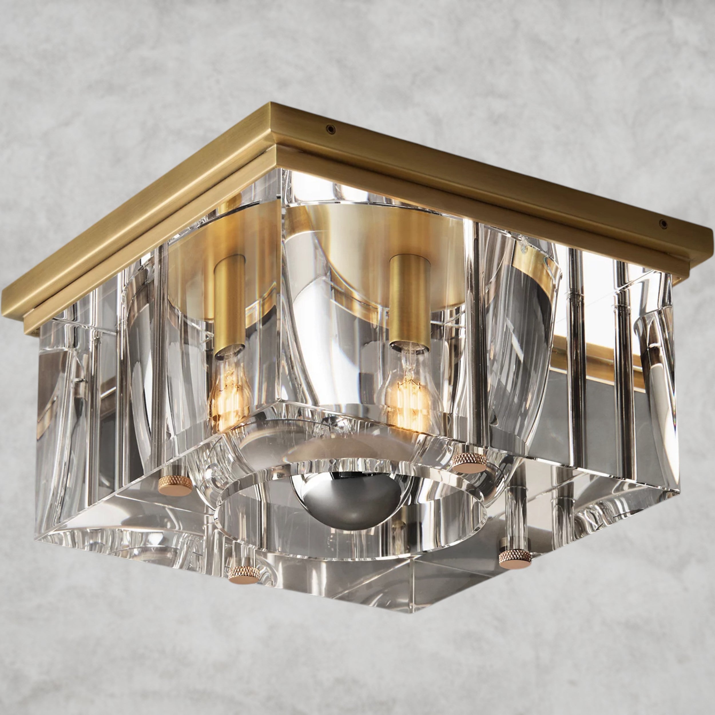 Savile Square Flushmount 10", 12", 14"